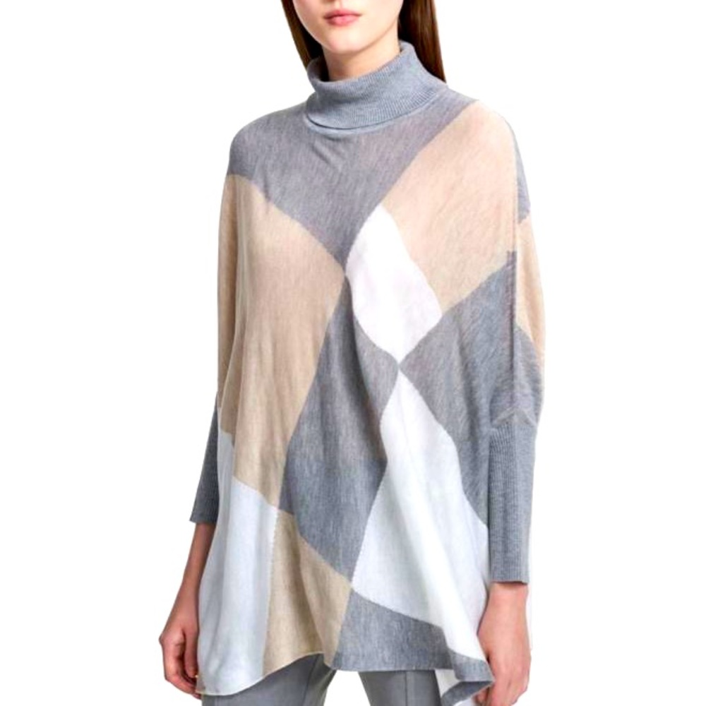🌺Rain+Rose🌺 Women’s Turtleneck Cape Sweater🌺Poncho🌺One size fits most🌺